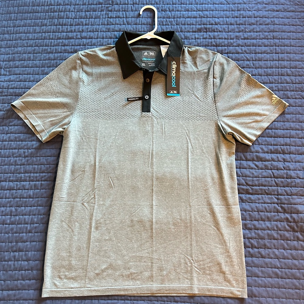 New with tags! Modern fit adidas climacool golf polo